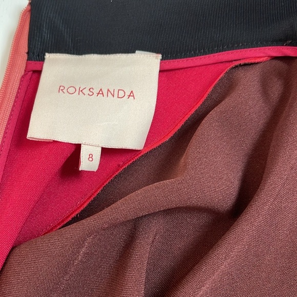ROKSANDA pink and burgundy Skirt size 8UK XS - Picture 4 of 6
